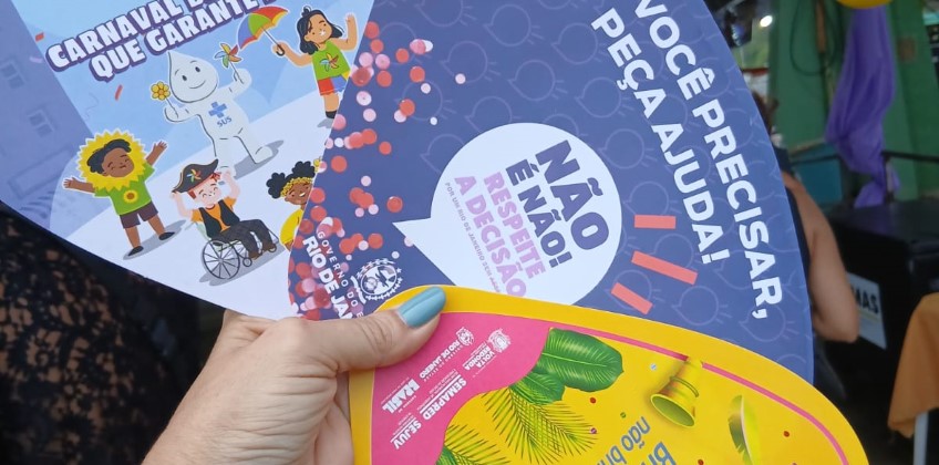 Prefeitura de Volta Redonda reforça conscientização durante blocos de Carnaval